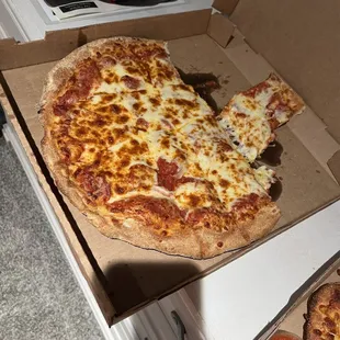 Pepperoni pizza