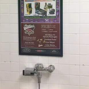 Whenever I take a leak, I always wonder where I can rent a foosball table...