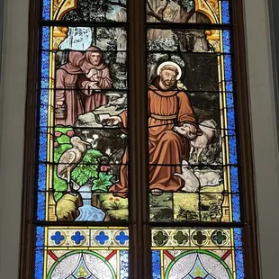 St. Francis, patron saint of animals.