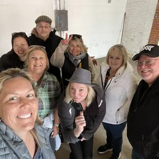 Our happy group at the end of all the tour! Thanks Miranda