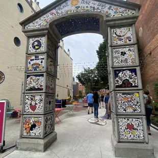 Beginning of the tour