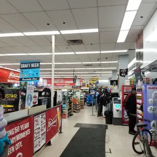 a woman in a store