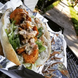 Can't go wrong with a shrimp po boy
