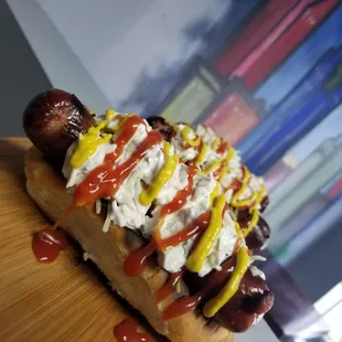 hot dog, hot dogs, sandwich, food