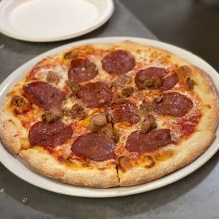 The Sicilian pizza! Very good!