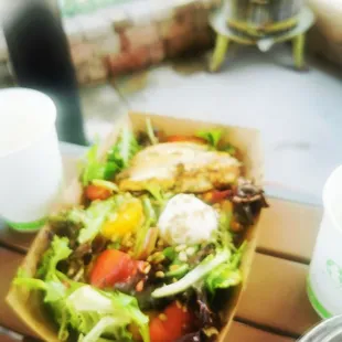 Warm Chicken Salad