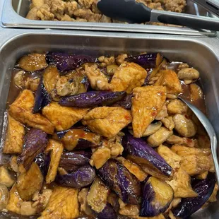 Eggplant Stir Fried Eggplant and Tofu