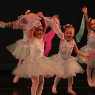 QEB Spring Show 2019 Keiki Dance Class having a great time on stage!