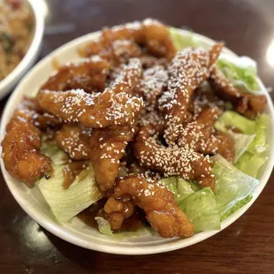 Sesame chicken