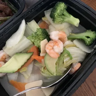 27. Shrimp with Mixed Vegetables Lunch Special