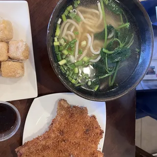 Taiwanese Chopped Pork Noodle Soup