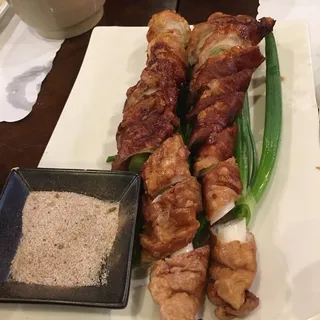 Deep Fried Pork Intestine Dim Sum