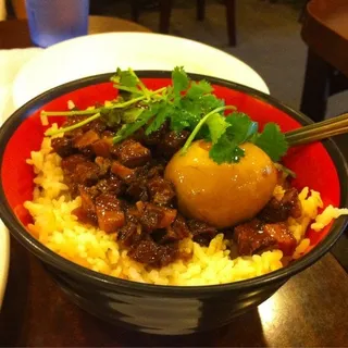 Taiwanese Style Chopped Pork Over Rice Dim Sum