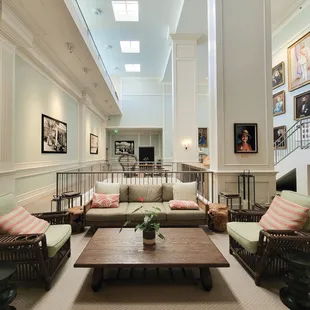 Quiet 2nd floor lounge area