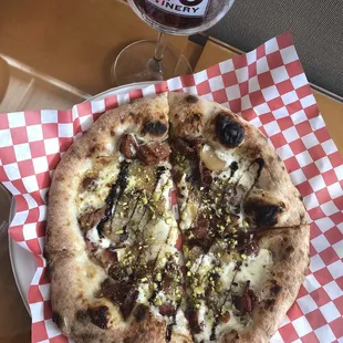 Bacon &amp; Fig pizza