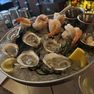 Shrimp Cocktail, Oyster on the Half Shell