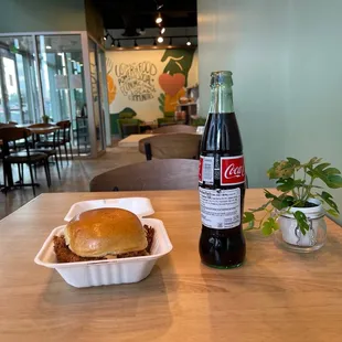 Classic chicken + coke = $18