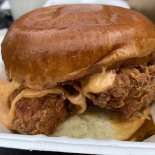 Classic fried chicken Sammy