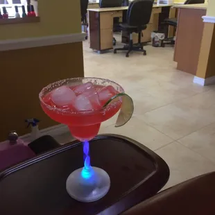 Margaritas and pedicures, two of my favorite things!!