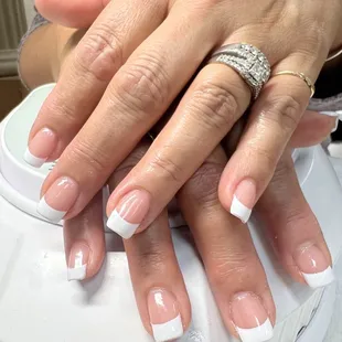 Love my French manicure!