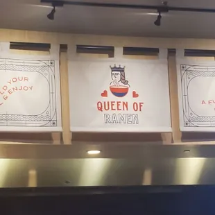 Queen of Ramen inside Potawatomi