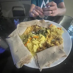 Vegetarian Dinner for 2