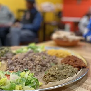 Vegetarian Combination | Lamb Tips