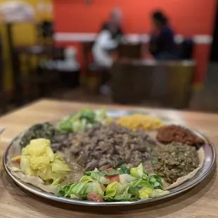 Vegetarian Combination | Lamb Tips