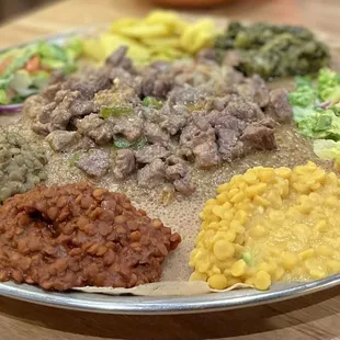 Vegetarian Combination | Lamb Tips