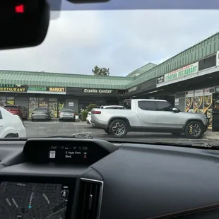 outside, sushi and sashimi