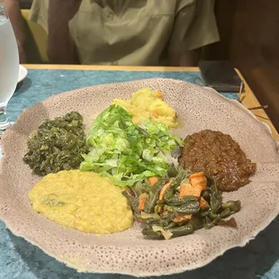 Vegetarian Combination Platter