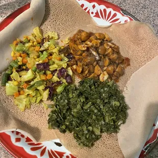 3 veggie option.