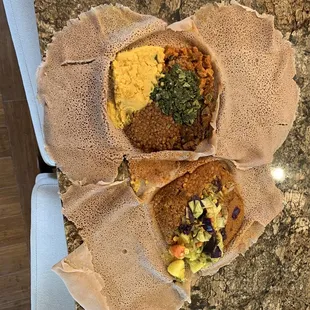 House Vegetarian Sample For Two