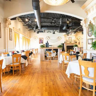 the dining room