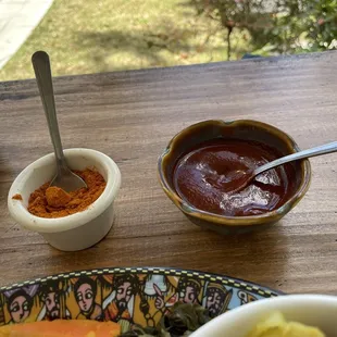 Mit mita and awaze sauce