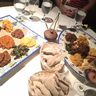 #6. Platter Vegetarian Combo