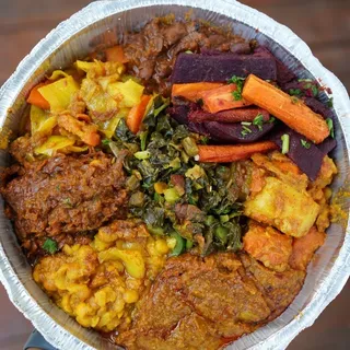 #8. Platter Vegetarian Combo