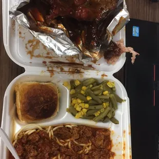 ribs, food, bbq ribs