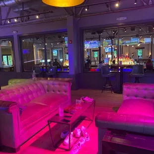 bar area