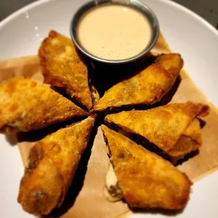 Philly cheesesteak eggrolls
