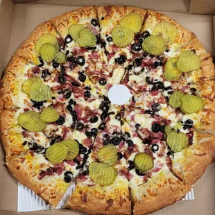 Queen pastrami xl pizza