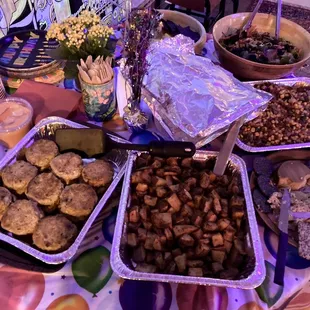 Birthday crab cakes!