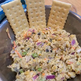 Chickpea Tuna Salad