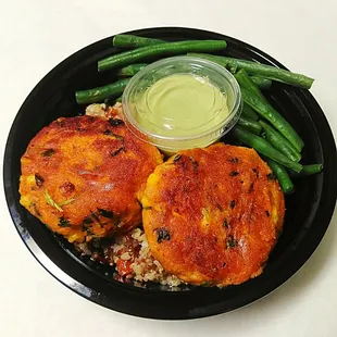 Sweet Potato Corn Cakes Meal
