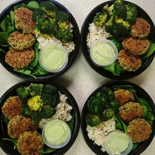 Chickpea Falafel Bowl