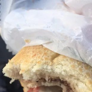 I called and told them about the hair, they said it's probably from the cucumber. Yeah, right.