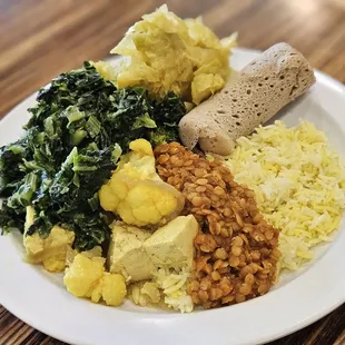 Lunch buffet all vegan