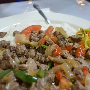 steak, food