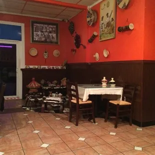Traditional coffee area