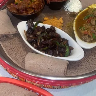 Beef Tibs Plate
